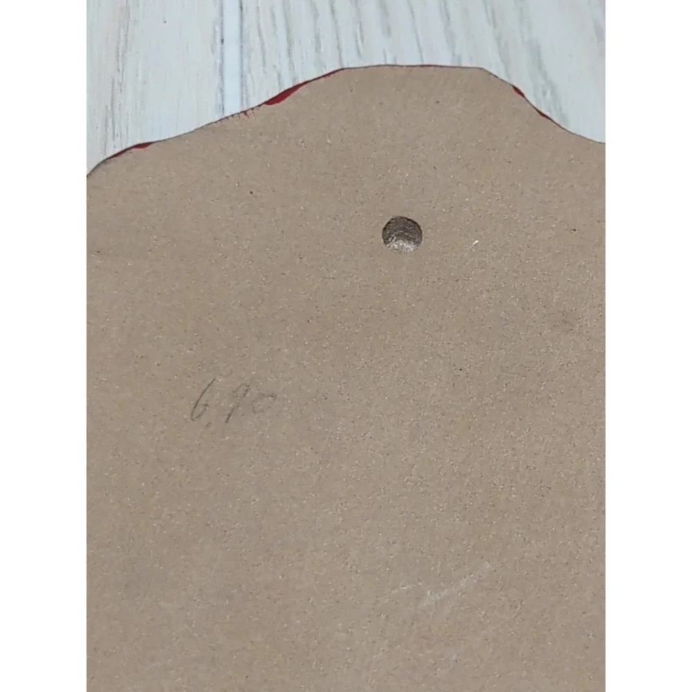 Santa face plaque wall hanging vintage‎ look heavy